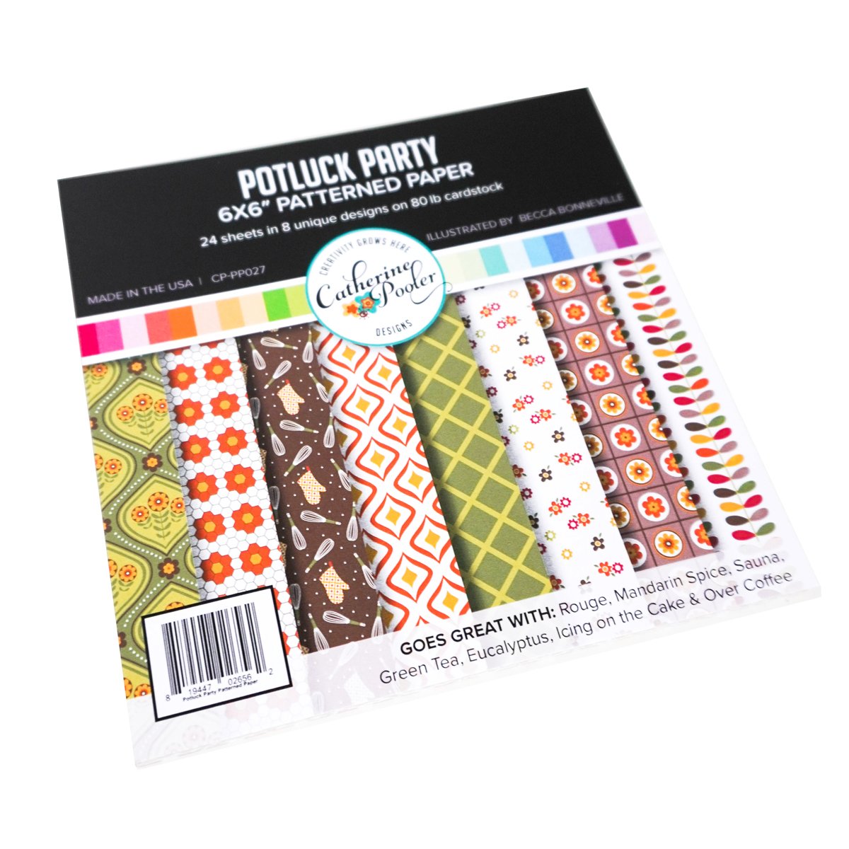 Catherine Pooler - Potluck Party Patterned Paper
